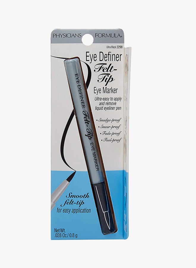 Eye Definer Felt Tip Marker Ultra Black