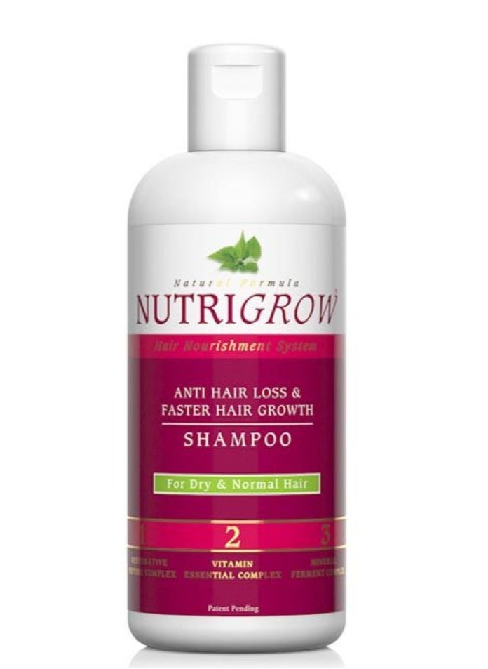 Anti Hair Loss & Faster Hair Growth Shampoo 4 Dry & Normal Hair 300ml