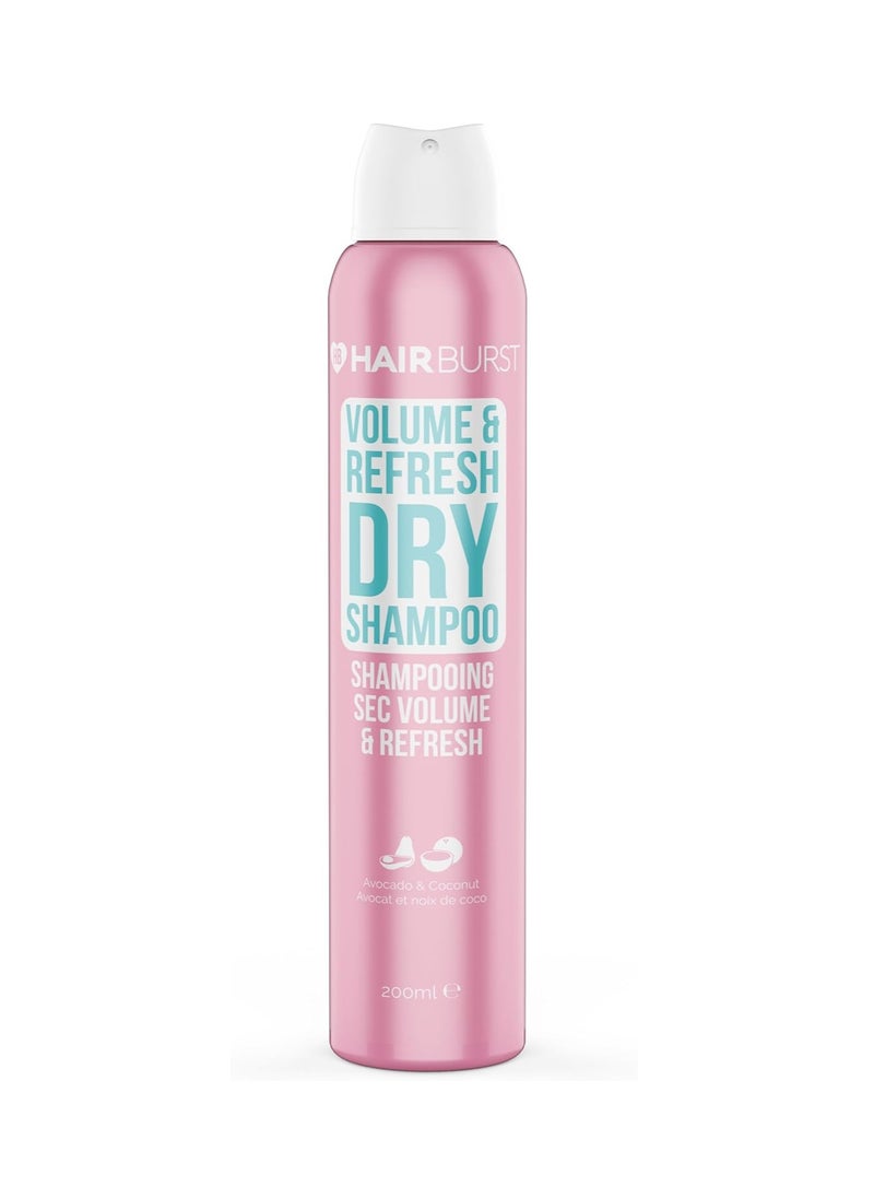 Volume and Refresh Dry Shampoo No White Residue Revitalising Hair with Added Texture and Root Lift Absorbs Excess Oils Enriched with Hydrolysing Wheat Protein and Panthenol