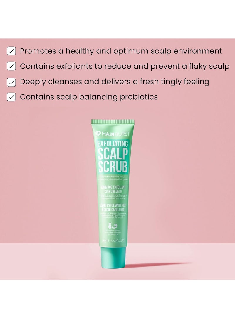 Exfoliator Scrub Vegan Pre Shampoo Scalp Treatment Promotes Hair Growth Balances and Deep Cleans Hair Care Products for Flaky Scalp and Buildup Removal Suitable for All Hair Types