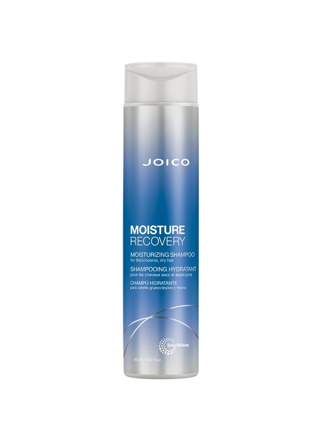 Joico Moisturizing Shampoo for Thick, Coarse, Dry Hair - Restores Moisture, Strength with Jojoba Oil & Shea Butter, 10.1oz