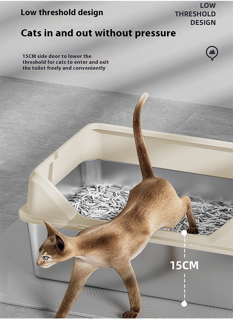 Cat Litter Box Khaki