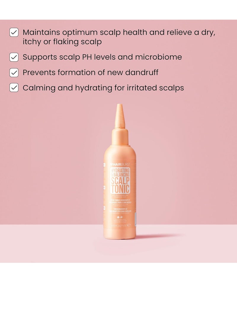 Hydrating Hair Tonic and Balancing Scalp Tonic Hair and Scalp Care Solution for Healthy Growth PH Level Support Dandruff Prevention Calms and Hydrates Irritated Scalps