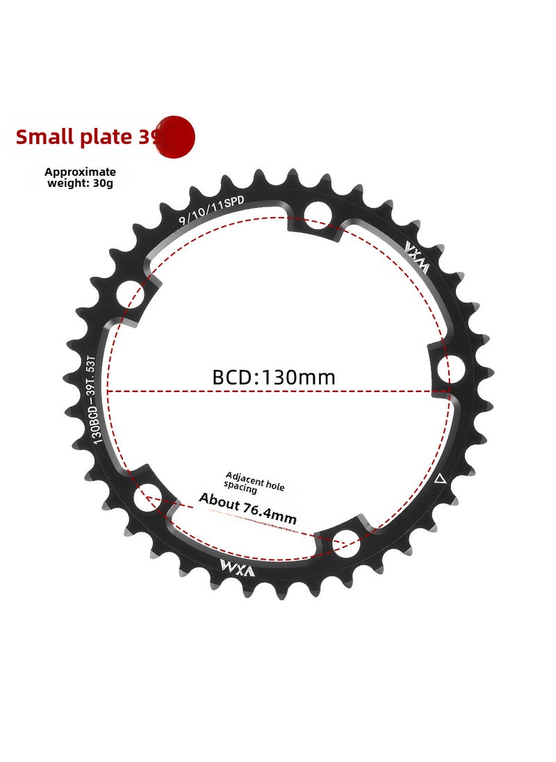 VXM 130BCD Road Bike Chainring Crankset Aluminium Alloy 39/53T 42/55T 39T single