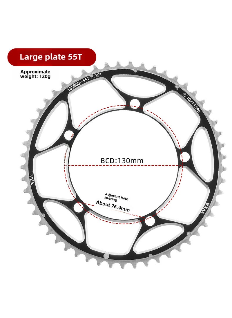 VXM 130BCD Road Bike Chainring Crankset Aluminium Alloy 39/53T 42/55T 55T single