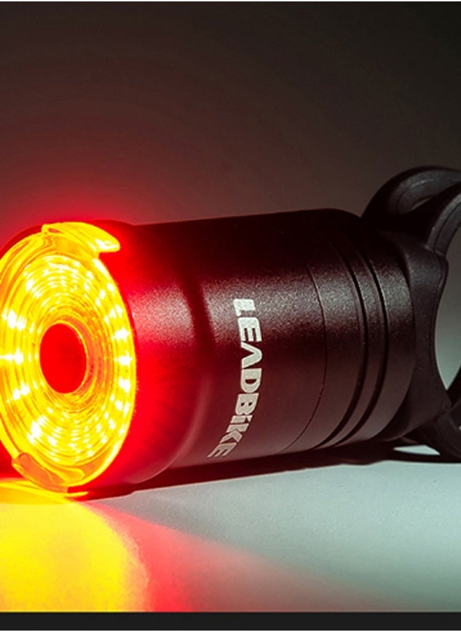 Intelligent LED Rear Brake Sensing Safety Warning Cycling Tail Light