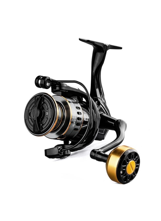 Spinning Fishing Reel Full Metal Wear Resistant Build in Sound Tips Anti-Slip Wheel For Seawater or Freshwater