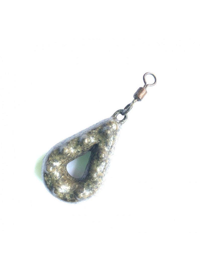 Eco-Friendly Lead Sinker Heart Shaped Solid Lure 43g