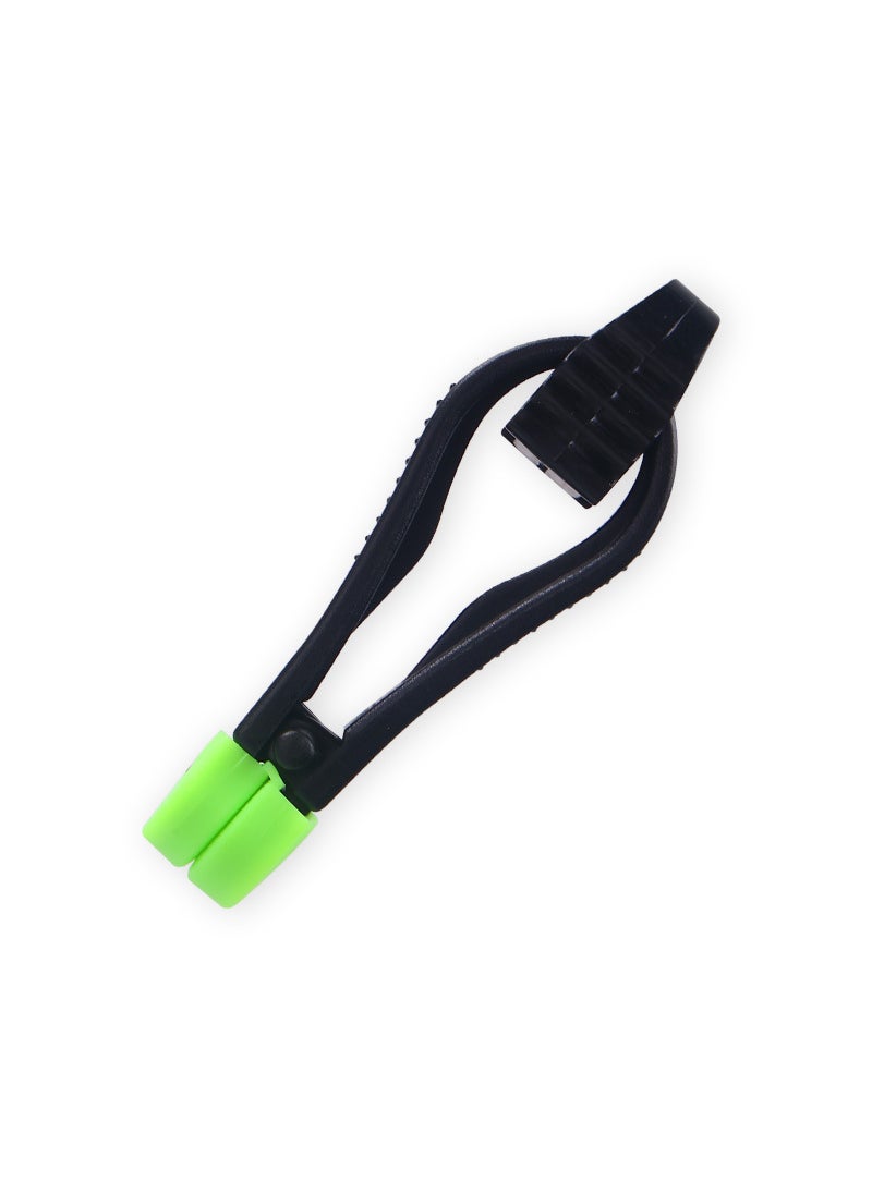 Wei He Release Clip Fishing Line Branch Clip Quick Splitter with Rope Trap Fishing Line Tool Fishing Gear Accessories Cross Border No.3 Black