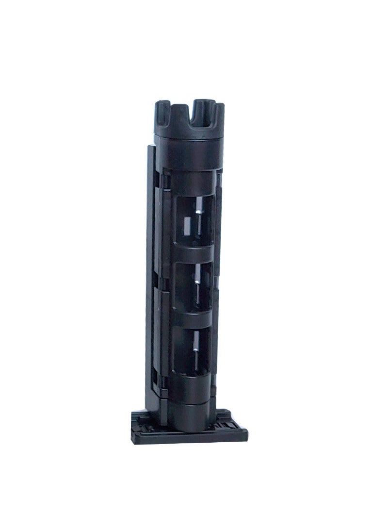 Fishing Rod Holder Accessory Tube Black