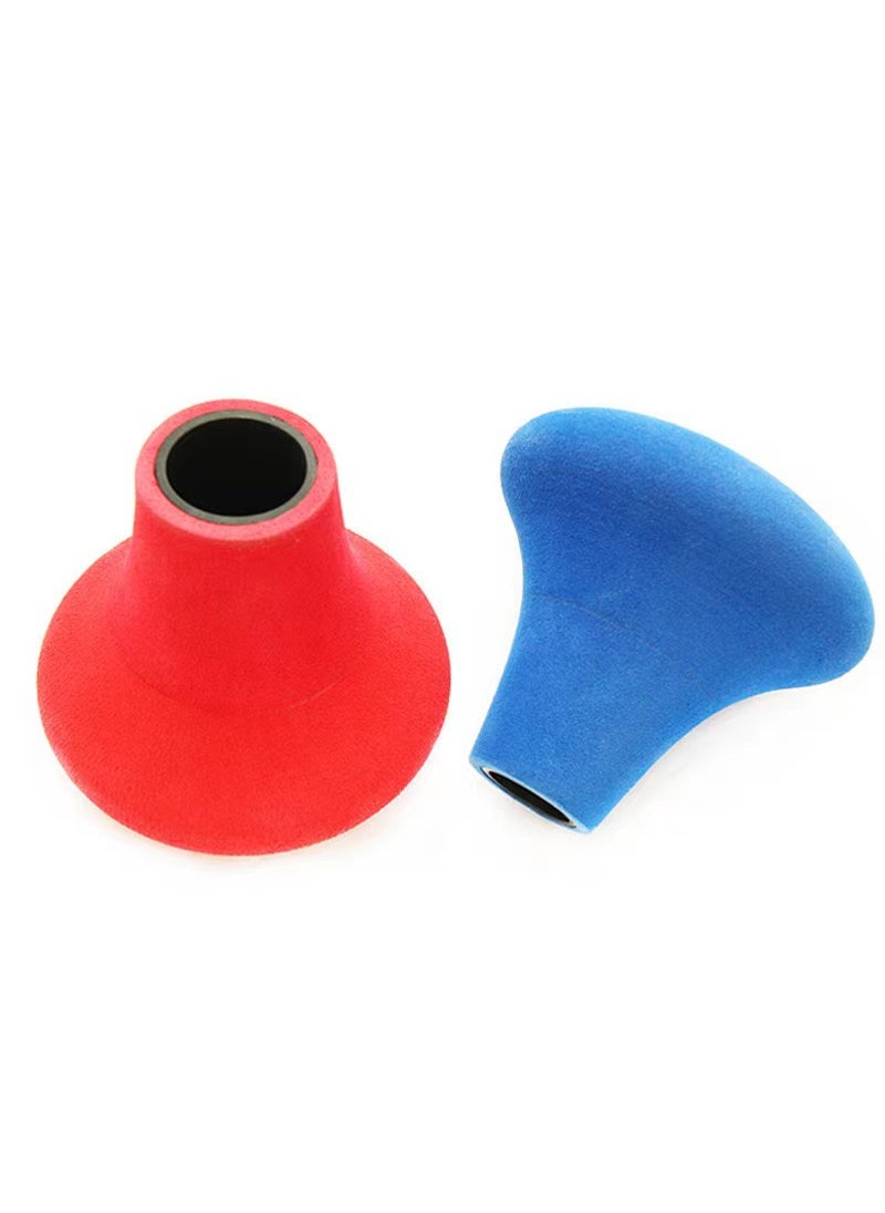 Sea fishing belly top small EVA Ball belly top fishing rod holder boat fishing Rock cat fish Luya waist off fishing gear Accessories Wholesale Red