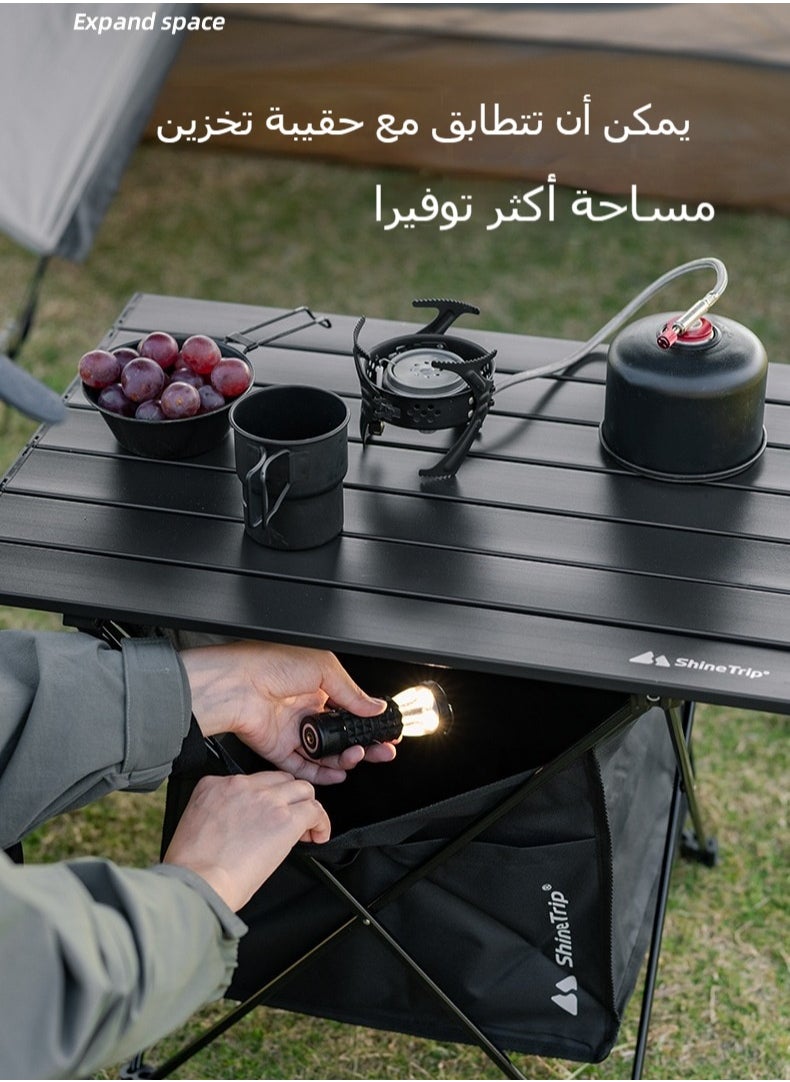 Portable Folding Camping Table with Storage Bag - Ideal for Picnics, BBQs, Market Stalls & Outdoor Activities