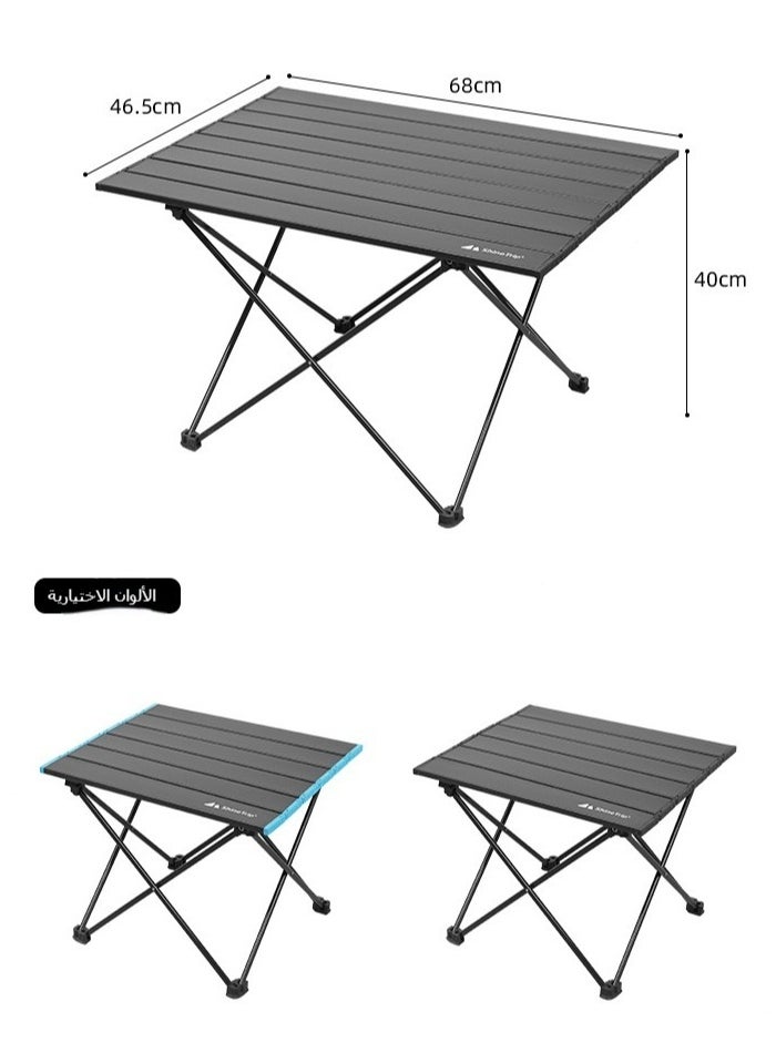 Portable Folding Camping Table with Storage Bag - Ideal for Picnics, BBQs, Market Stalls & Outdoor Activities