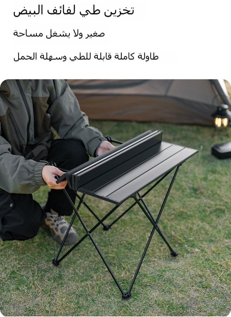 Portable Folding Camping Table with Storage Bag - Ideal for Picnics, BBQs, Market Stalls & Outdoor Activities