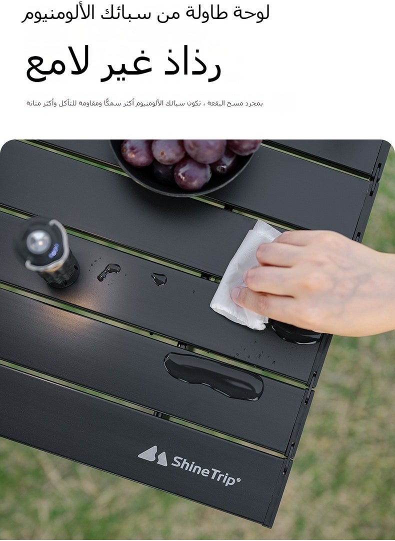 Portable Folding Camping Table with Storage Bag - Ideal for Picnics, BBQs, Market Stalls & Outdoor Activities