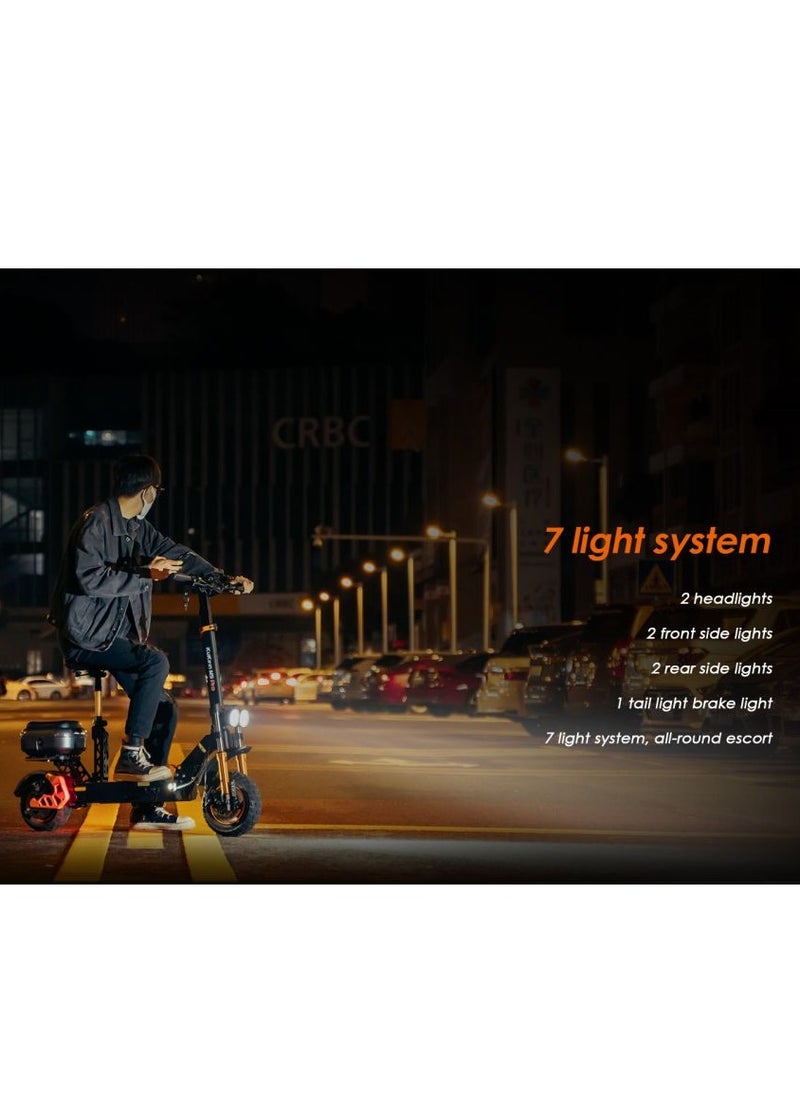 Electric Scooter Kugoo Kirin M5 Pro 1000W powerful motor and 20Ah large battery 48 V Folding speed up to 52km