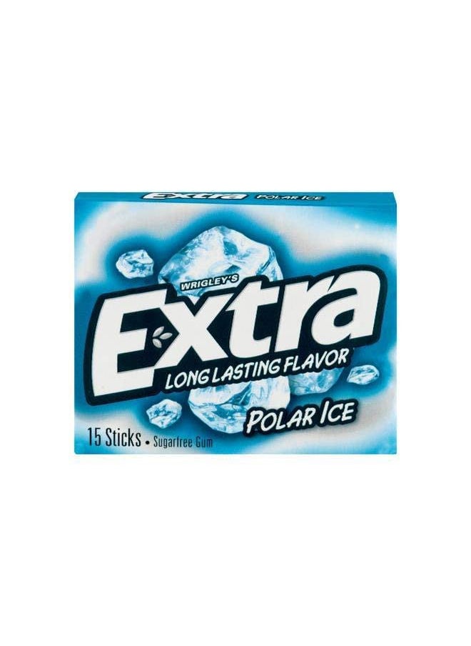 Extra Polar Ice Gum Slim Pk 15 Pc (Pack of 4)4