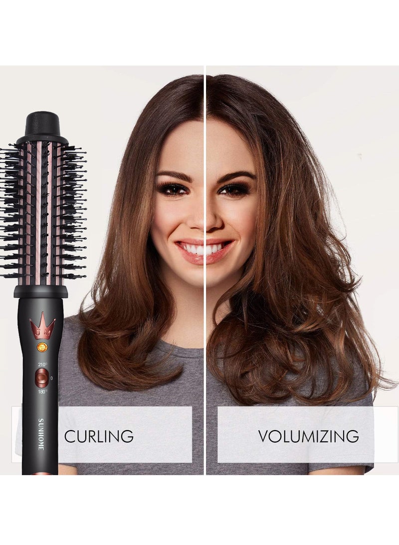 Professional Hair Curling Thermal Brush, 1.5