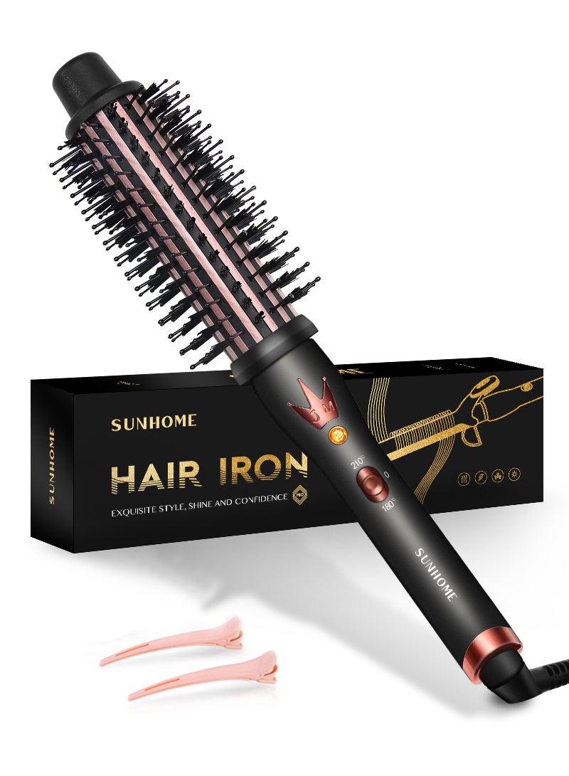 Professional Hair Curling Thermal Brush, 1.5