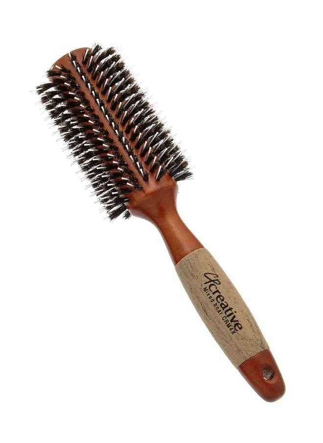 Creative Hair Brushes Classic Round Sustainable Wood, X-Large, 3.6 Ounce