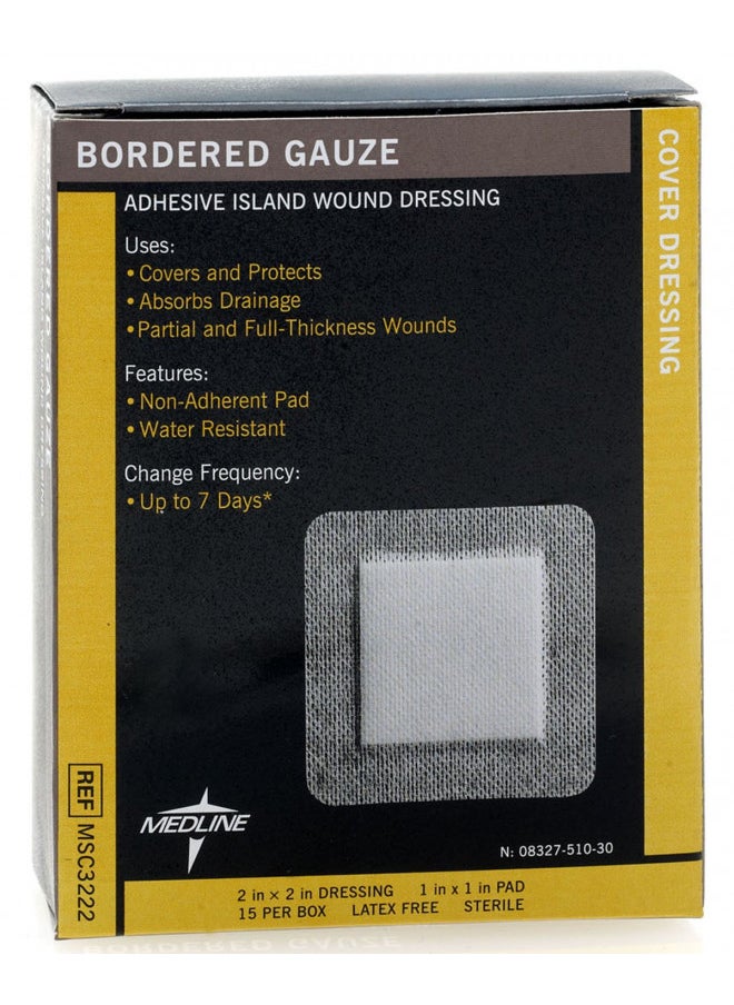 Medline Bordered Gauze, 2