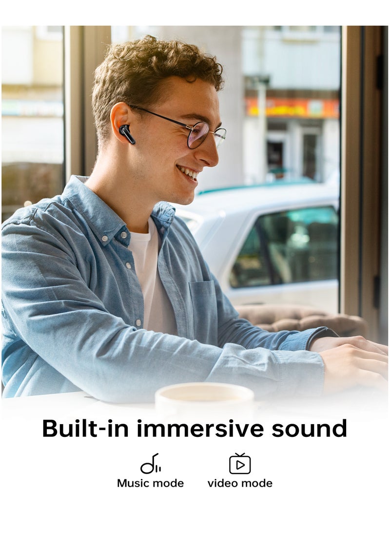 Charome A37 Buds Pro ANC+ENC Wireless Earphone | Superior Sound, Noise Cancellation, Long Battery Life, Bluetooth 5.0, Ergonomic Design, Touch Controls