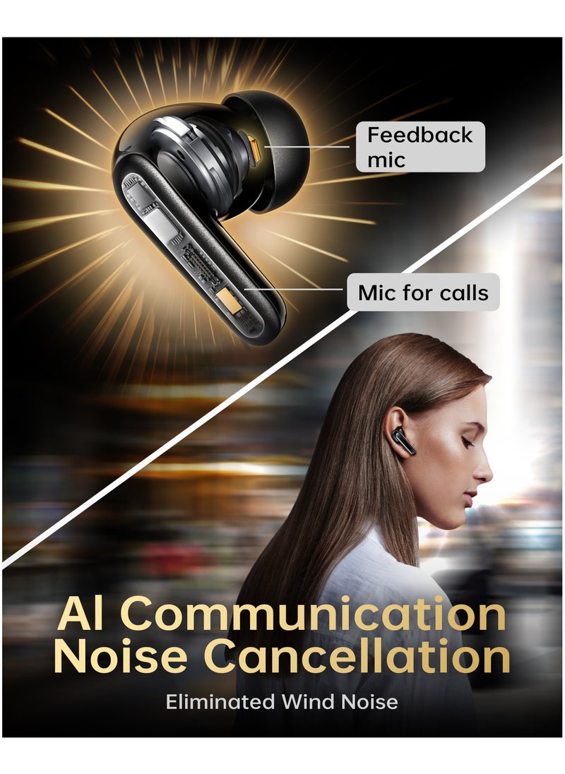 Charome A37 Buds Pro ANC+ENC Wireless Earphone | Superior Sound, Noise Cancellation, Long Battery Life, Bluetooth 5.0, Ergonomic Design, Touch Controls