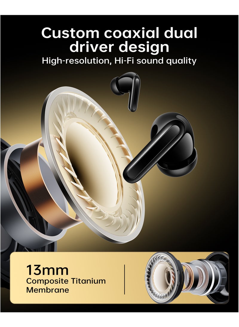 Charome A37 Buds Pro ANC+ENC Wireless Earphone | Superior Sound, Noise Cancellation, Long Battery Life, Bluetooth 5.0, Ergonomic Design, Touch Controls