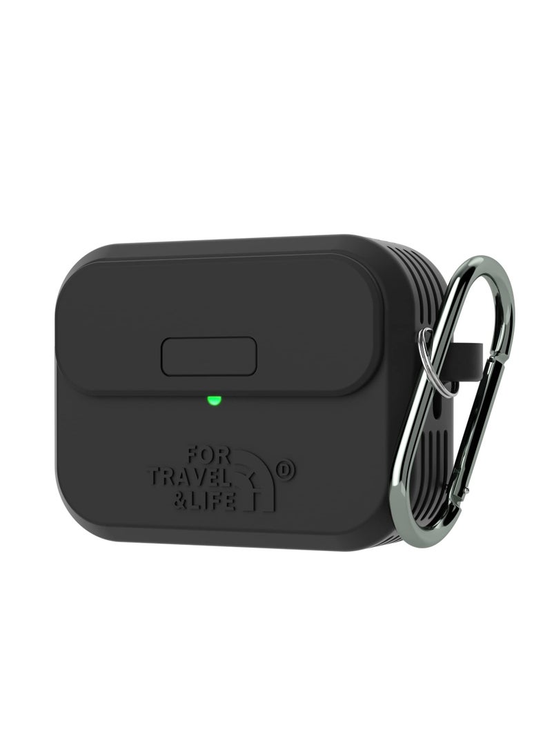 KASTWAVE Headphone Protective Cover, Compatible with AirPods Pro 2nd/1st Generation Case Cover, Rugged Military Grade Protective Cover, with Apple AirPods Pro 2022/2019 Charging Case