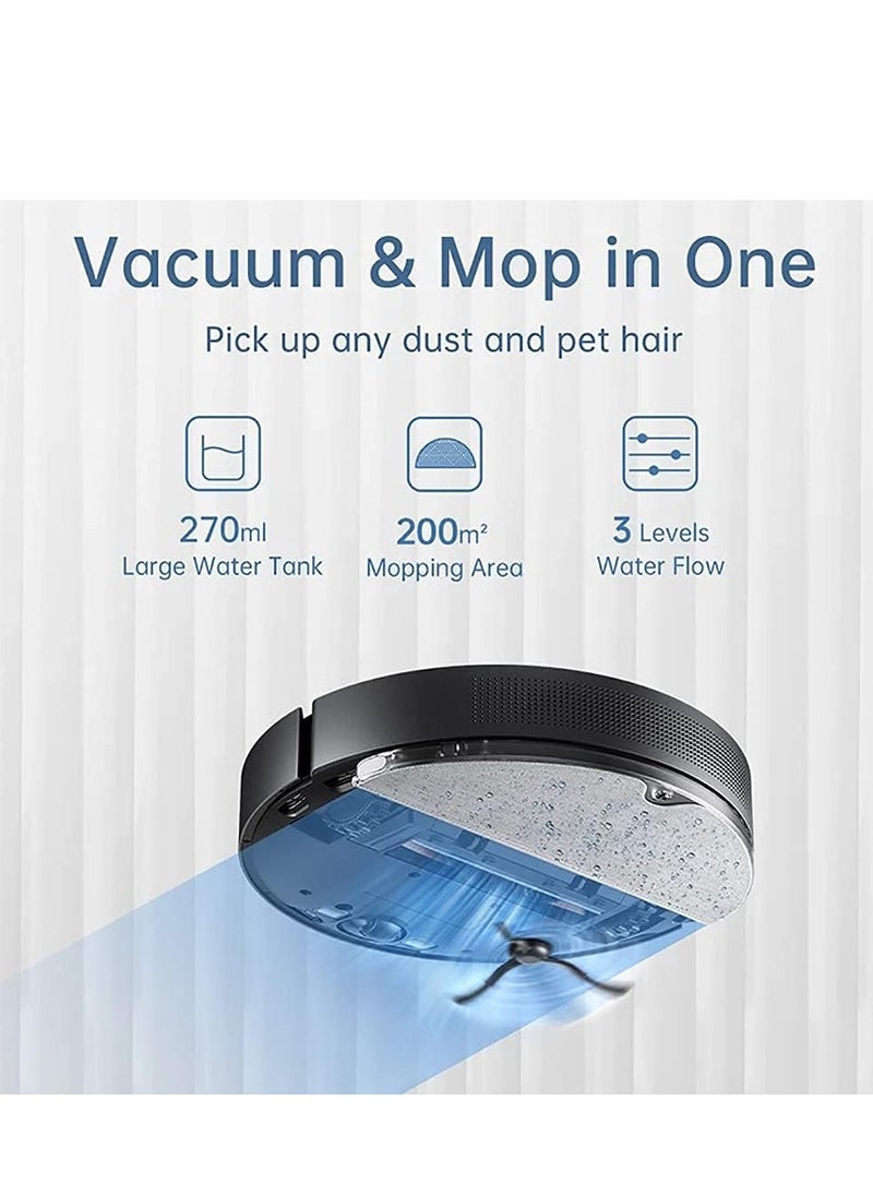 Dreame L10 Pro Robot Vacuum Cleaner and Mop High Precision 3D, 4-Stage Cleaning, Multi-Level Mapping,4000Pa Strong Suction, 2.5h Runtime