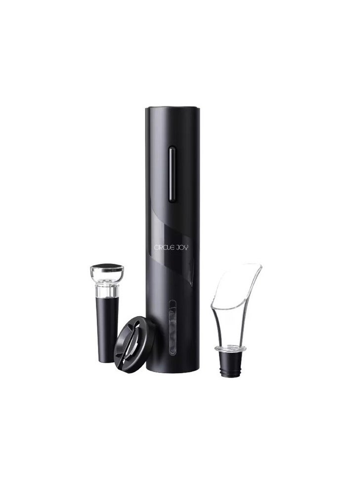 Battery automatic electric wine will open - black Colour:Black model:456g