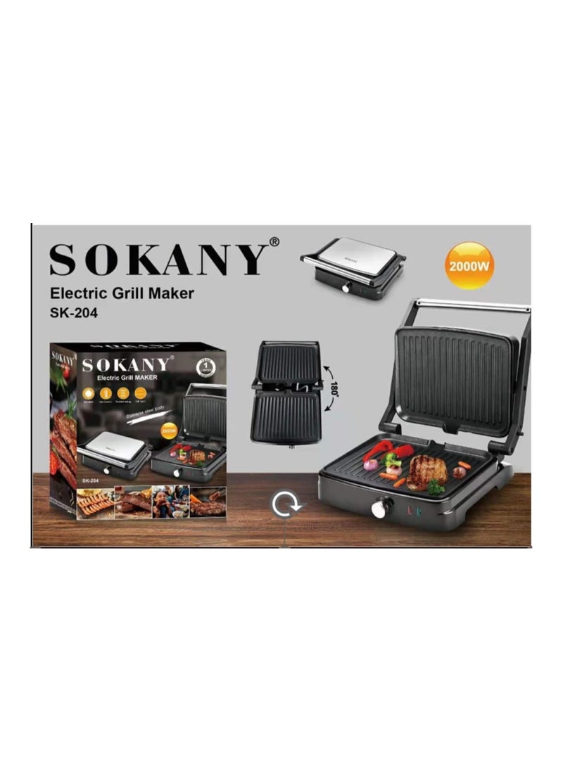 Sokany Sk-204 Electric Grill Maker