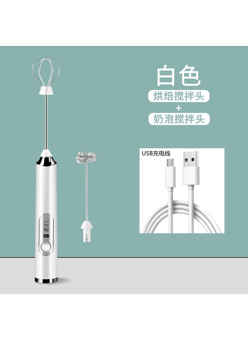 Egg Beater electric household wireless hand-held milk frother cream egg white blender baking egg beater