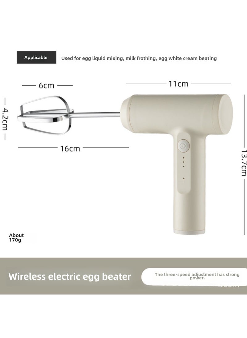 Compact High Power Electric Whisk 01 Pink Big Power (Single Bar)