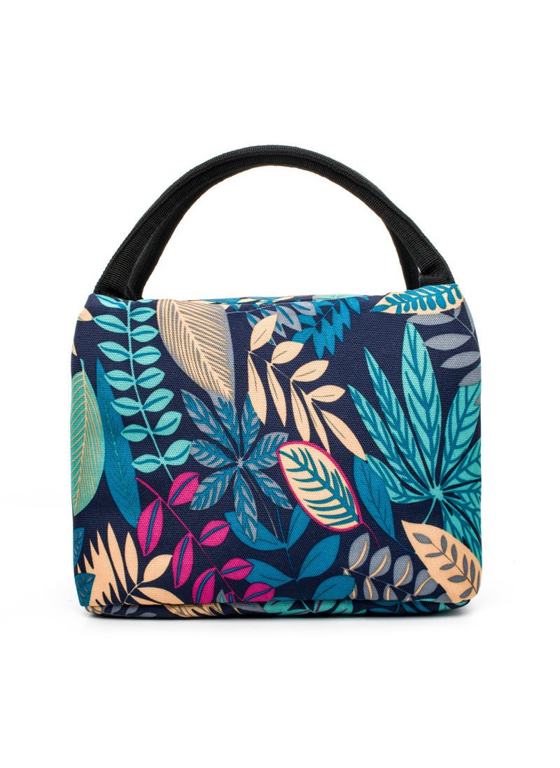 Insulated Lunch Bag Large Aluminium Foil Tropical Jungle