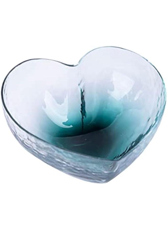 Heart Shaped Dessert Holder Creative Glass Trifle Bowl for Salad Snacks and Appetizers Versatile Food Serving Dish for Home Use and Special Occasions