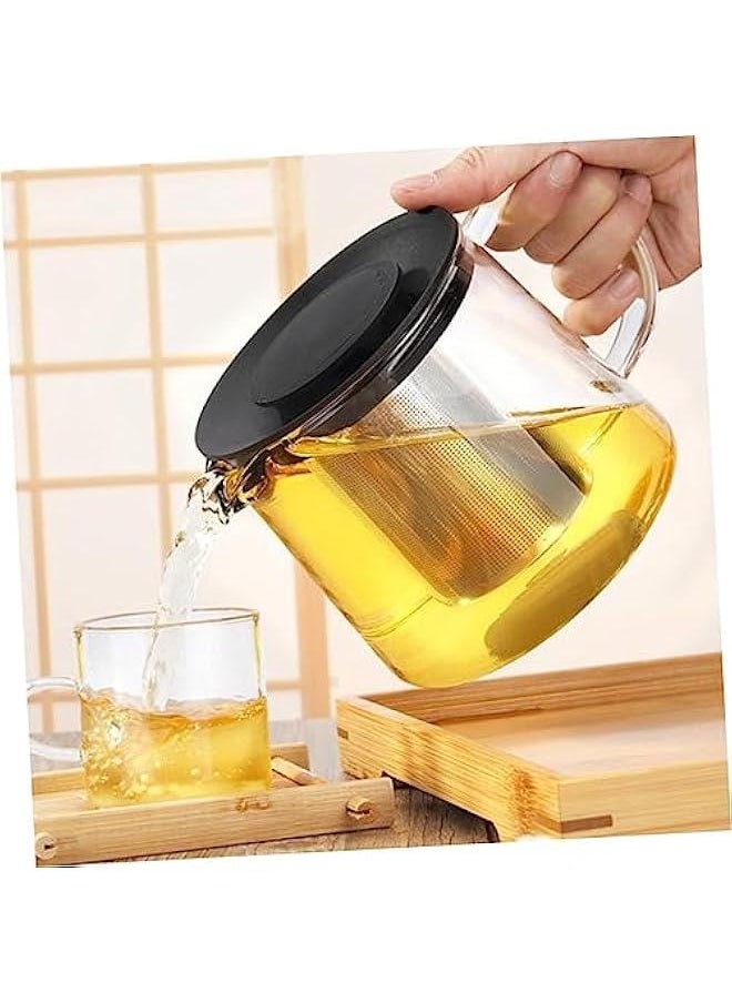 1pc Glass Teaware Glass Teapot Kungfu Teaware Glass Heat Resistant Teaware