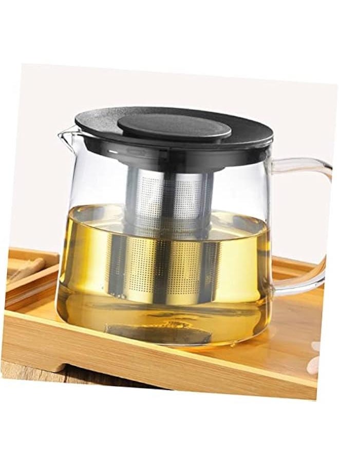 1pc Glass Teaware Glass Teapot Kungfu Teaware Glass Heat Resistant Teaware