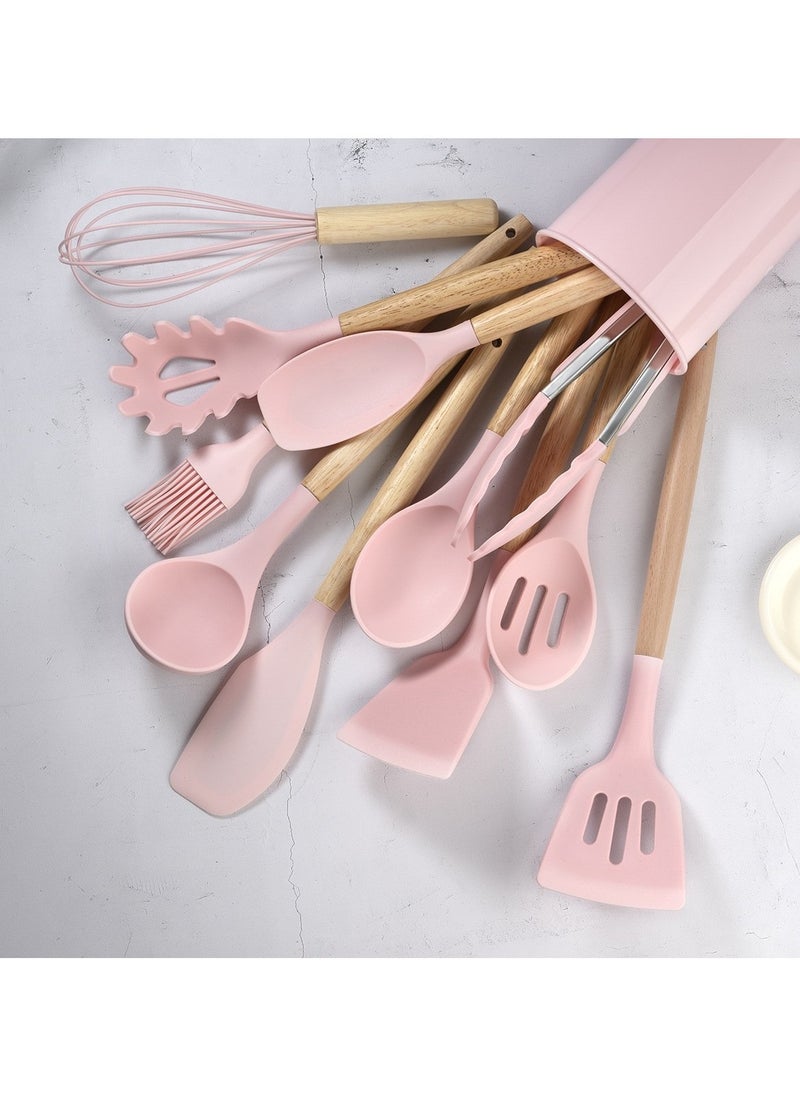 11Pcs/Set Kitchenware Silicone Heat Resistant Kitchen Cooking Utensils Non-Stick Baking Tool Sets