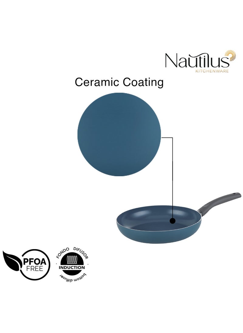 Nautilus Frypan 28CM Press Aluminium