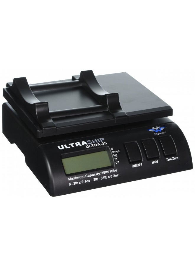 My Weigh UltraShip 35 Lb Electronic Scale,black; blue