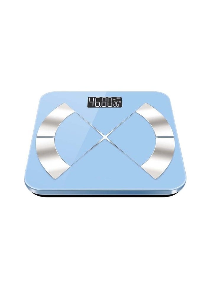 Home weighing body fat scale Colour:Blue model:shape