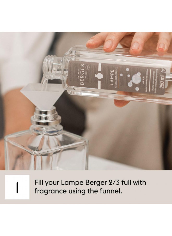 Enchanting Sandalwood - Lampe Berger Fragrance Refill for Home Fragrance Oil Diffuser - 16.9 Fluid Ounces - 500 milliliters