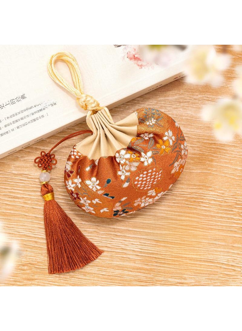 Dragon Boat Festival Herbal Sachet PouchJ1 Orange Chinese Knot Tassel (Empty) J1 Orange Chinese Knot Tassel (Empty)