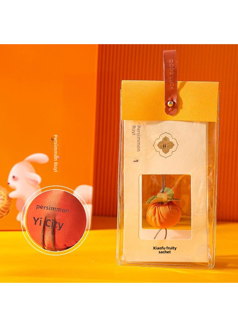 Duanwu Festival DIY Sachet KitSmall Persimmon Orange [Persimmon Ruyi] Hot Selling 70% Choice Small Persimmon Orange [Persimmon Ruyi] Hot Selling 70% Choice