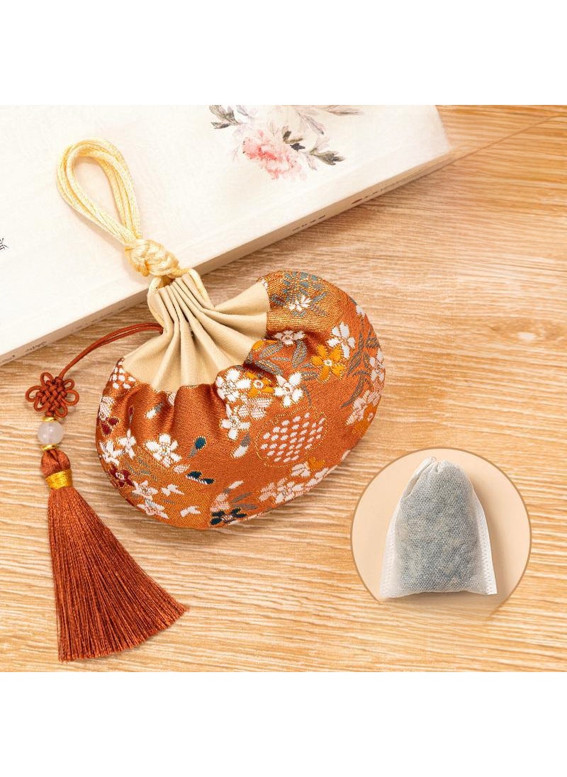 Dragon Boat Festival Herbal Sachet PouchJ2 orange Chinese knot tassel (empty sac wormwood) J2 orange Chinese knot tassel (empty sac wormwood)