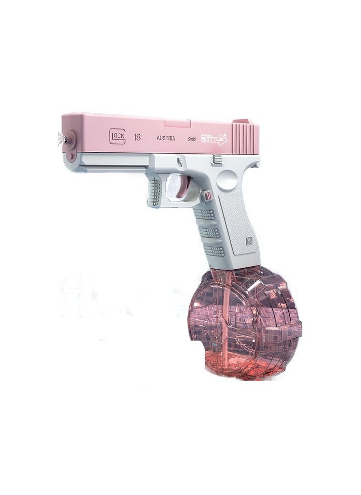 Glock Water Pistol automatic explosion Electric Water Pistol Toy Write Colour:Pink - black model:Multicolored