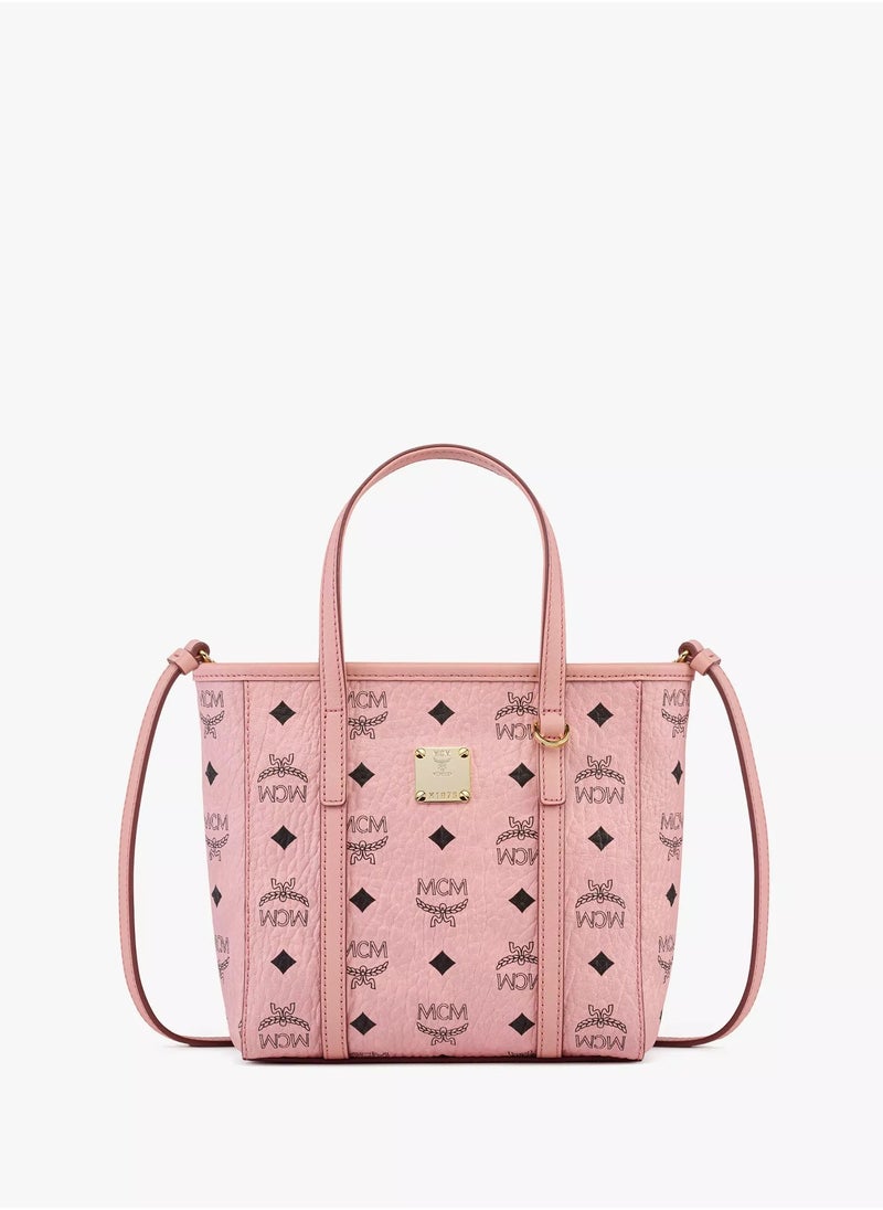 MCM Toni Top-Zip Shopper in Visetos