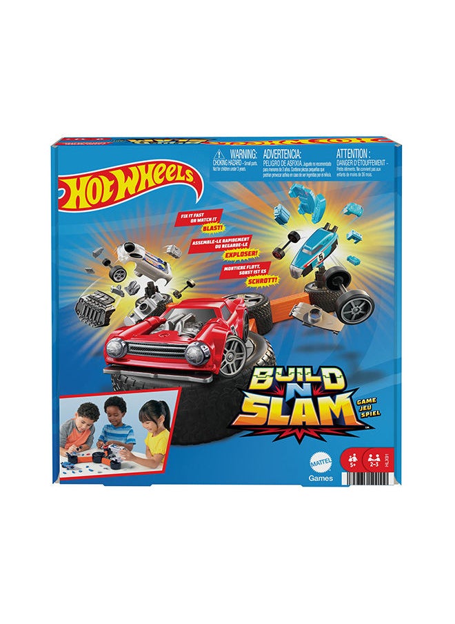 Hot Wheels Build ‘N Slam  Game