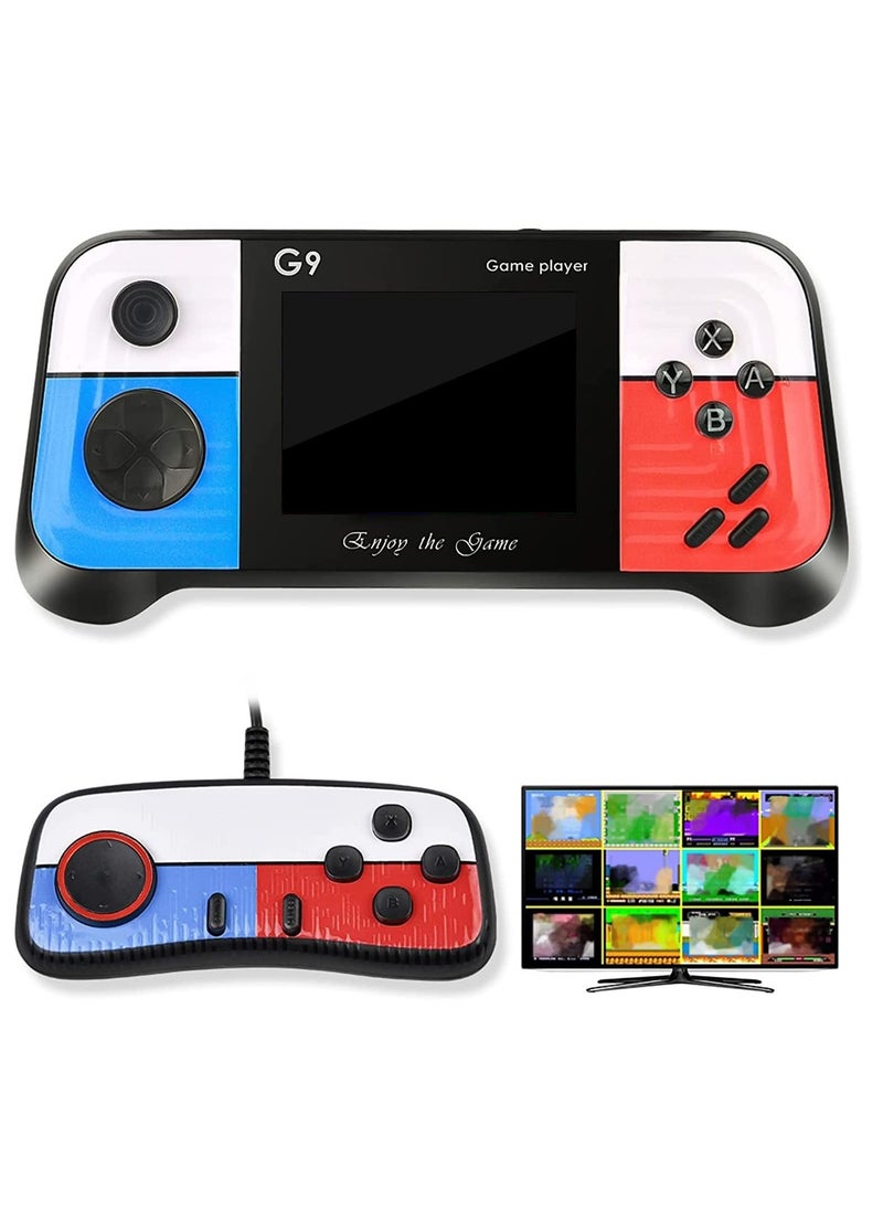 Handheld Game Console with 666 Classical Games,Mini Retro Game Player Support for Connecting TV and Two Players, 1020mAh Rechargeable Battery, Present for Kids and Adult